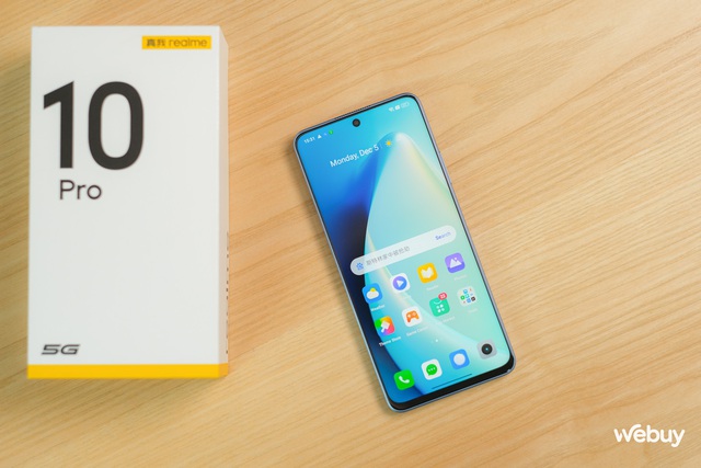 Trên tay bộ đôi realme 10 5G và realme 10 Pro: Thiết kế thời trang, cấu hình khá, giá chỉ từ hơn 5 triệu đồng - Ảnh 6.