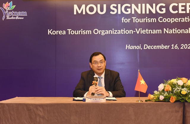 Việt Nam và Hàn Quốc ký kết hợp tác xúc tiến du lịch 2023 - 2024 - Ảnh 2.