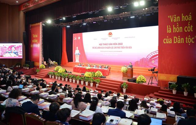 Khai mạc Hội thảo Văn hóa 2022: Để văn hoá, sức mạnh con người Việt Nam thật sự xứng tầm với vị thế, công cuộc đổi mới, hội nhập và phát triển đất nước - Ảnh 7.