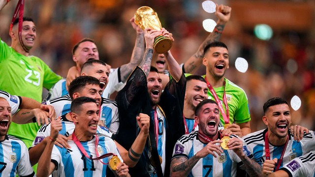 Chung kết World Cup: Ngôi sao sáng Messi và niềm vui bóng đá lan tỏa khắp thế giới - Ảnh 1.