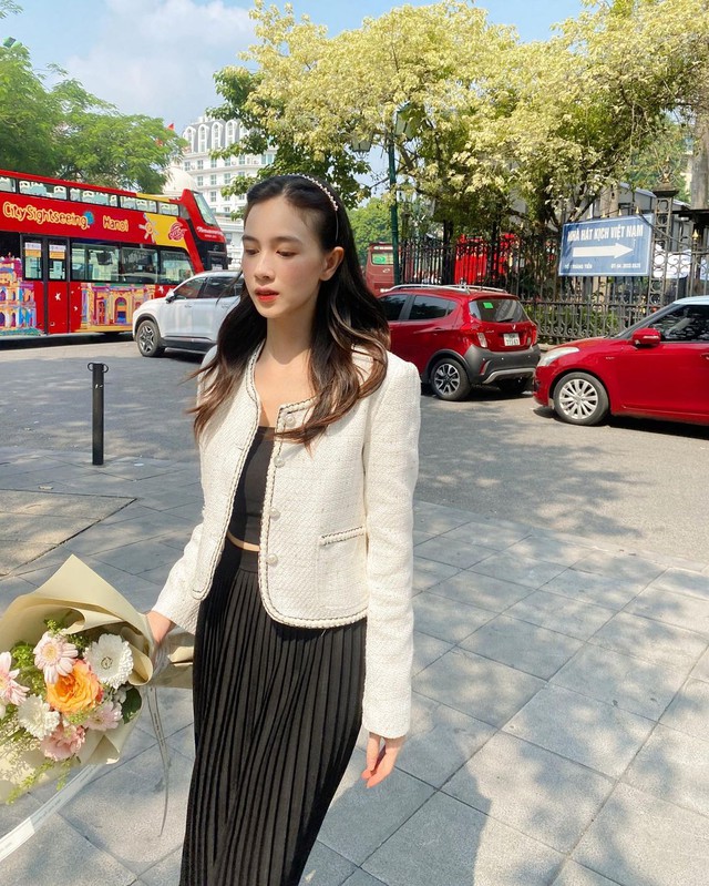 Tham khảo 10 mẫu áo dạ tweed  - Ảnh 6.