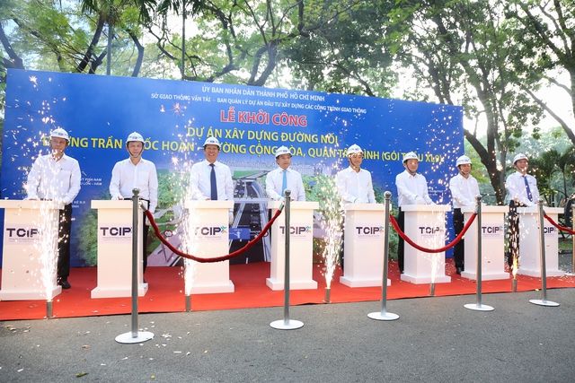 TP.HCM khởi công đường kết nối trực tiếp sân bay Tân Sơn Nhất để giảm ùn tắc - Ảnh 2.