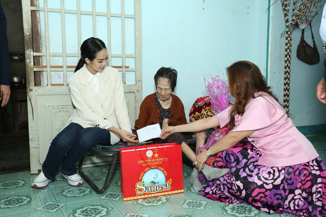 Hoa hậu Việt Nam 2022 Huỳnh Thị Thanh Thuỷ tất bật với những hoạt động từ thiện sau ba ngày đăng - Ảnh 5.