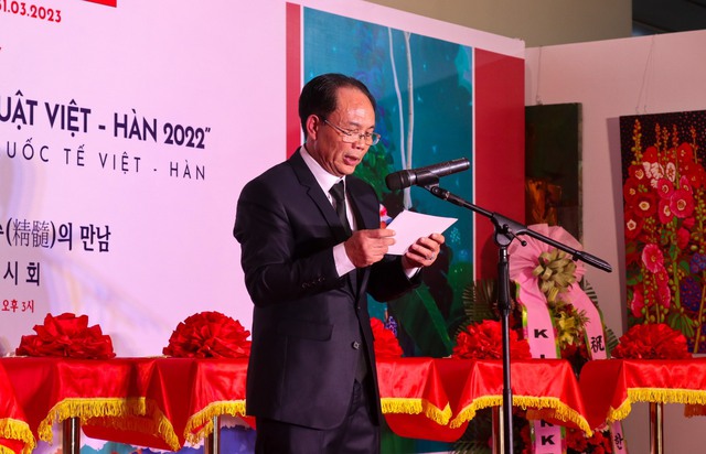 Hội tụ tinh hoa mỹ thuật Việt – Hàn: thúc đẩy giao lưu văn hoá giữa hai nước - Ảnh 2.