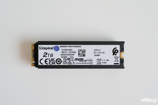 Trên tay SSD cao cấp Kingston Fury Renegade: PCIe 4.0 tốc độ cao, tích hợp sẵn cả tản nhiệt - Ảnh 7.