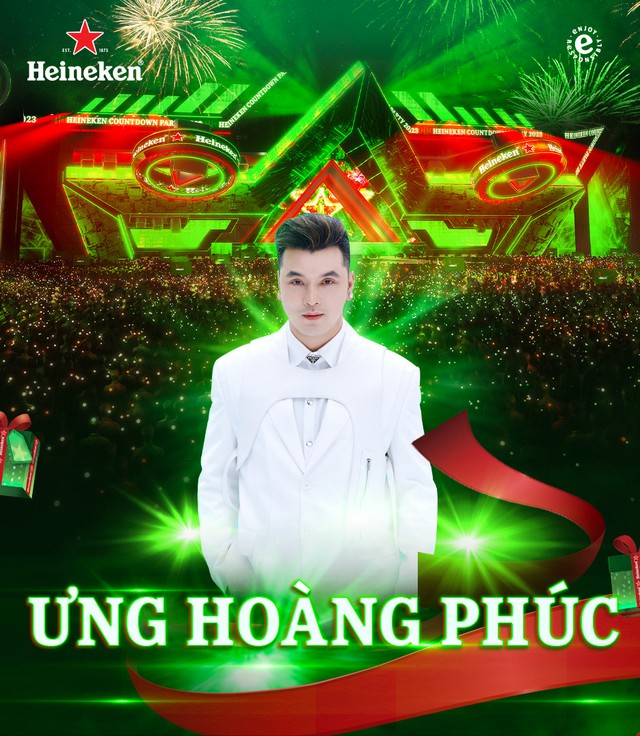 Bảo Thy tái hợp Ưng Hoàng Phúc tái hiện loạt hit một thời tại Heineken Countdown Party 2023 Nha Trang - Ảnh 2.