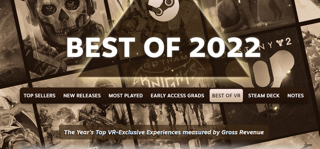Tổng kết năm 2022, Steam xếp hạng, vinh danh nhiều tựa game - Ảnh 1.