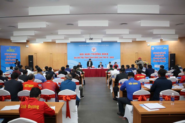 Thứ trưởng Hoàng Đạo Cương đề nghị các đoàn tham dự Đại hội Thể thao toàn quốc đặc biệt lưu ý công tác phòng, chống doping  - Ảnh 2.