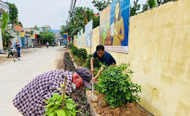 Người cao tuổi chung tay xây dựng nông thôn mới - Ảnh 1.