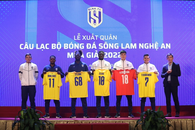 Mang về dàn hảo thủ, Sông Lam Nghệ An đặt mục tiêu top 3 mùa giải 2022 - Ảnh 1.