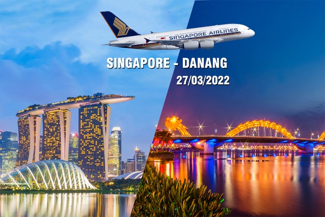 Singapore Airlines mở lại đường bay thương mại quốc tế đến Đà Nẵng  - Ảnh 1.