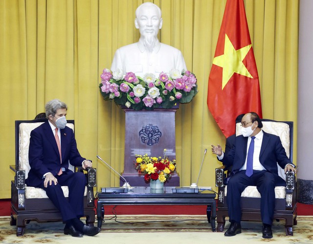 Hoa Kỳ sẵn sàng hỗ trợ Việt Nam rà soát, điều chỉnh chiến lược, quy hoạch hướng tới mục tiêu đạt phát thải ròng bằng "0" vào 2050 - Ảnh 1. Hoa Kỳ sẵn sàng hỗ trợ Việt Nam rà soát, điều chỉnh chiến lược, quy hoạch hướng tới mục tiêu đạt phát thải ròng bằng "0" vào 2050 - Ảnh 1.