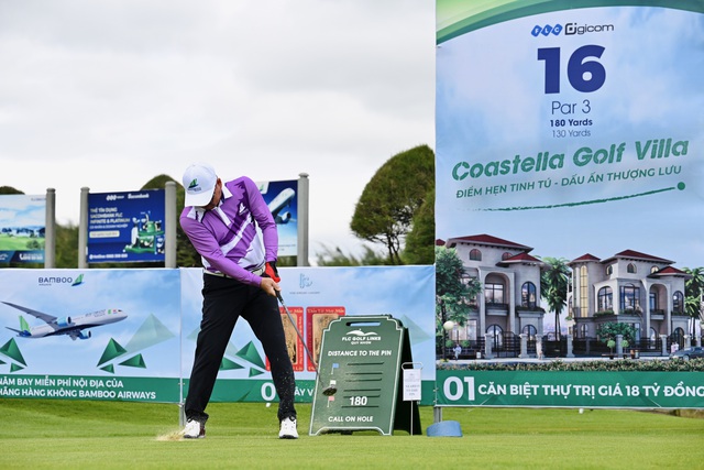 Chính thức khởi tranh giải đấu Bamboo Airways Golf Tournament 2022 - Spring Swing với giải thưởng HIO hàng chục tỷ đồng. - Ảnh 3.