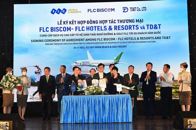Gần 30 chuyến bay Bamboo Airways sẽ đưa khách Hàn Quốc đến FLC Quy Nhơn ngay trong quý 2/2022 - Ảnh 1.