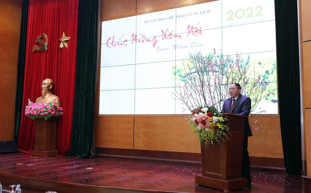 Bộ trưởng Nguyễn Văn Hùng: Quyết tâm cao, sức bật mới, triển khai công việc thuận lợi nhất, đạt hiệu quả cao, đưa ngành VHTTDL tiếp tục khẳng định vị thế - Ảnh 1.