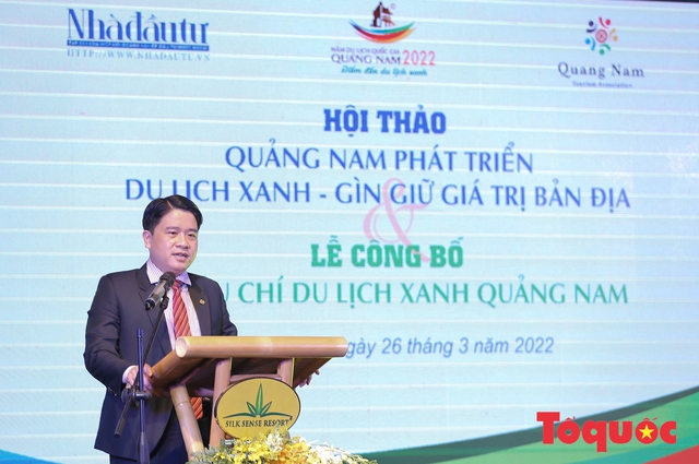 Công bố bộ tiêu chí du lịch xanh Quảng Nam - Ảnh 2.