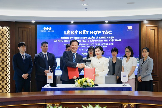 FLC Hotels & Resorts &quot;bắt tay&quot; JHL hợp tác cung ứng nhân sự du lịch, khách sạn - Ảnh 1.