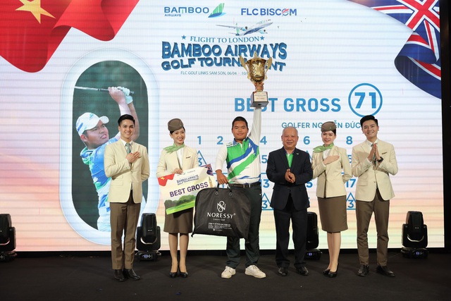 Golfer trẻ Nguyễn Đức Sơn vô địch Bamboo Airways Golf Tournament 2022 - Flight to London - Ảnh 2.