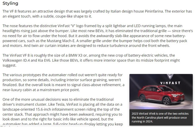 Báo quốc tế: “VinFast VF 8 có thể tạo đột phá thực sự” - Ảnh 3.