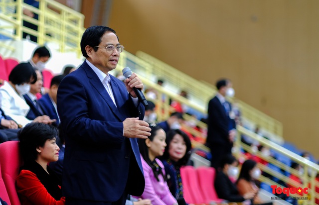 Thủ tướng Phạm Minh Chính: Tổ chức thành công SEA Games 31 trên tinh thần &quot;đoàn kết, thống nhất, ấn tượng, an toàn, hiệu quả, tiết kiệm&quot; - Ảnh 5.