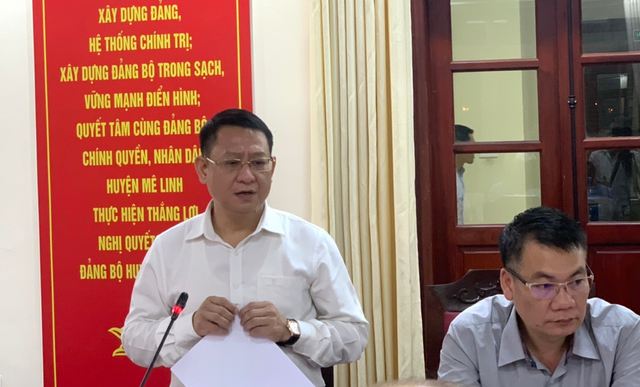 Huyện Mê Linh được Đoàn thẩm định Trung ương đồng ý đề nghị Thủ tướng Chính phủ công nhận đạt chuẩn nông thôn mới - Ảnh 3.