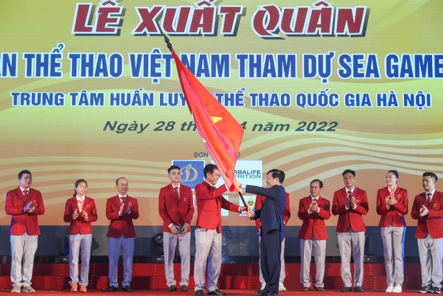 Phó Thủ tướng thường trực Chính phủ Phạm Bình Minh giao 4 nhiệm vụ quan trọng cho đoàn Thể thao Việt Nam trước thềm SEA Games 31 - Ảnh 6. Phó Thủ tướng thường trực Chính phủ Phạm Bình Minh giao 4 nhiệm vụ quan trọng cho đoàn Thể thao Việt Nam trước thềm SEA Games 31 - Ảnh 6.