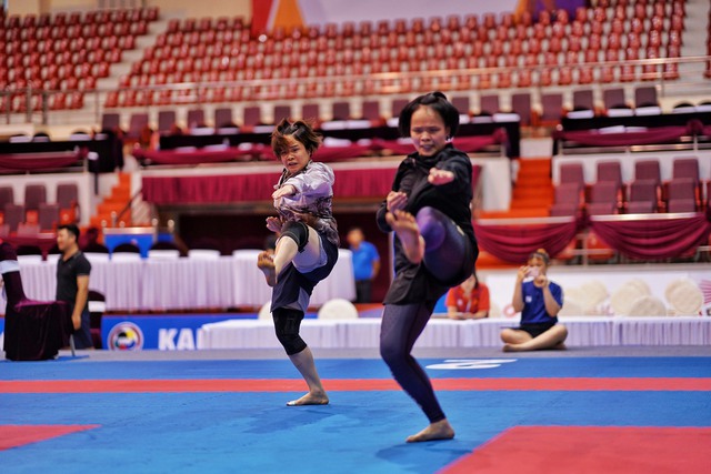 Tuyển Karate Việt Nam: Sẵn sàng cho ngày khởi tranh huy chương tại SEA Games 31 - Ảnh 4.