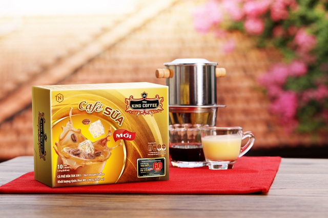 King Coffee Café SỮA - Hương vị cà phê sữa truyền thống Việt Nam - Ảnh 1. King Coffee Café SỮA - Hương vị cà phê sữa truyền thống Việt Nam - Ảnh 1.