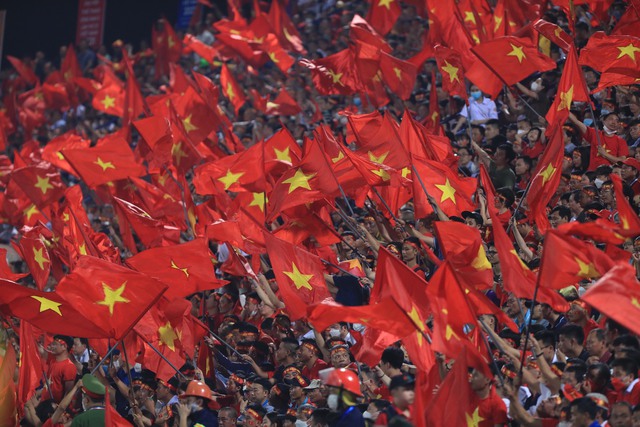 [Chùm ảnh] Chiến thắng bùng nổ đưa U23 Việt Nam tiến vào trận chung kết - Ảnh 2.