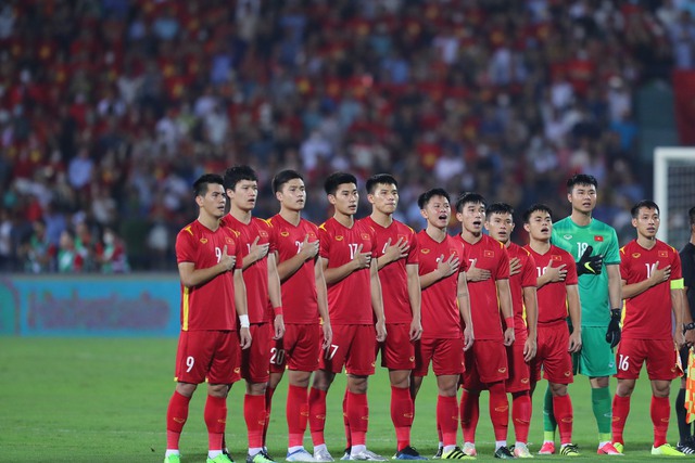 [Chùm ảnh] Chiến thắng bùng nổ đưa U23 Việt Nam tiến vào trận chung kết - Ảnh 1.