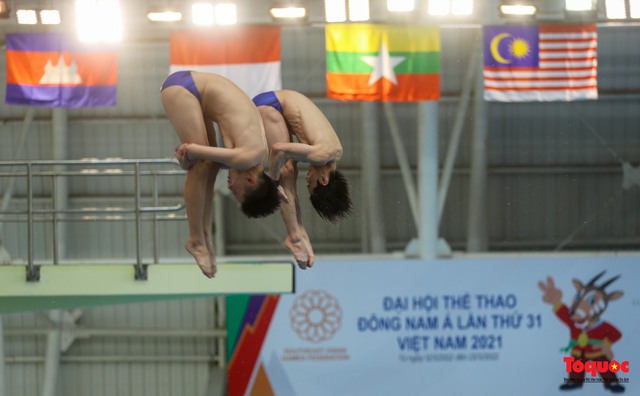 Cặp đôi Tùng Dương – Thế Anh giành HCB ở nội dung đôi nam cầu mềm 3m - Ảnh 1.