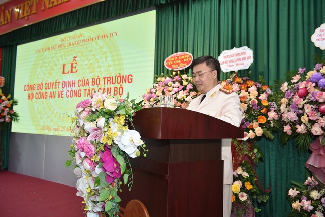 Đại tá Nguyễn Đức Tuấn giữ chức vụ Phó Cục trưởng Cục Cảnh sát điều tra tội phạm về ma túy - Ảnh 2.