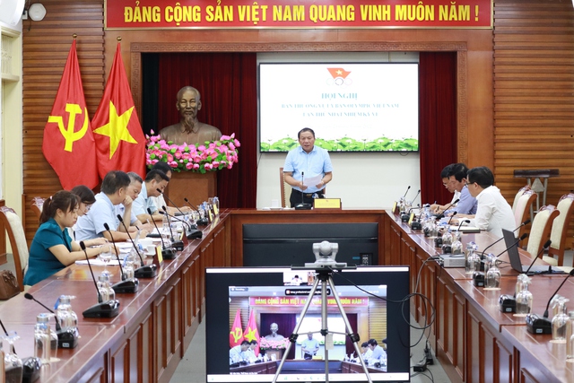 Hội nghị Ban thường vụ Uỷ ban Olympic Việt Nam lần thứ nhất nhiệm kỳ VI - Ảnh 2.