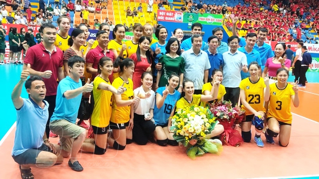 Geleximco Thái Bình đăng quang ngôi hậu tại giải bóng chuyền vô địch quốc gia cúp Hóa chất Đức Giang năm 2022 - Ảnh 2.
