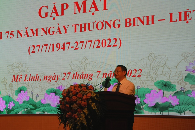 Gặp mặt tri ân người có công nhân kỷ niệm 75 năm ngày Thương binh – liệt sỹ - Ảnh 2.