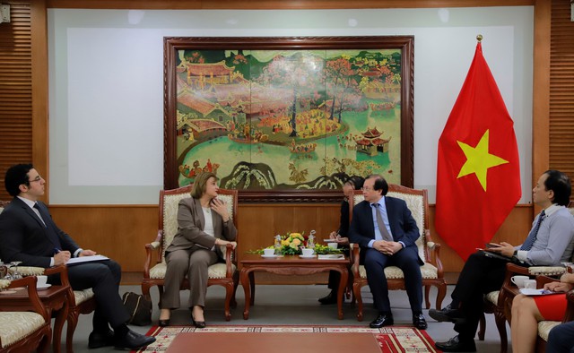 Thứ trưởng Tạ Quang Đông tiếp Đại sứ Ai Cập và Đại sứ Angola - Ảnh 1.