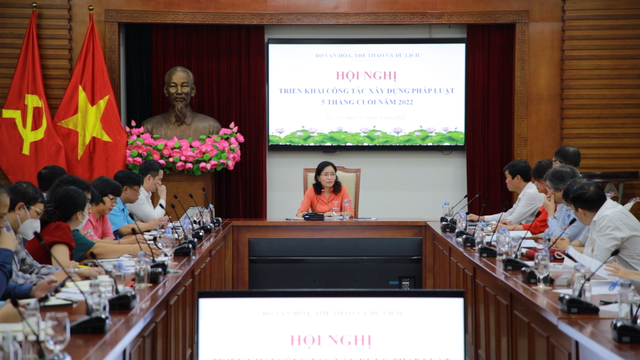 Hội nghị triển khai công tác xây dựng pháp luật 7 tháng đầu năm và nhiệm vụ 5 tháng cuối năm 2022 - Ảnh 1. Hội nghị triển khai công tác xây dựng pháp luật 7 tháng đầu năm và nhiệm vụ 5 tháng cuối năm 2022 - Ảnh 1.