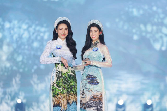 Trực tiếp Chung kết Miss World Vietnam 2022: Trực tiếp Chung kết Miss World Vietnam 2022: Nam Em chính thức vào top 20, dàn thí sinh trình diễn biniki nóng bỏng - Ảnh 17.