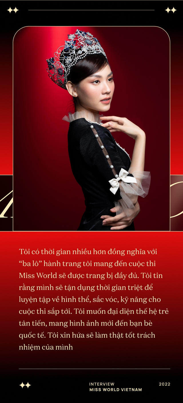 Phỏng vấn Top 3 Hoa hậu Thế giới Việt Nam 2022: Mai Phương lên tiếng tin đồn hẹn hò đại gia, 2 Á hậu tiết lộ mục đích dùng tiền thưởng  - Ảnh 8.
