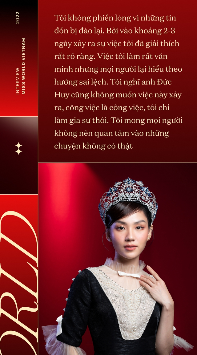 Phỏng vấn Top 3 Hoa hậu Thế giới Việt Nam 2022: Mai Phương lên tiếng tin đồn hẹn hò đại gia, 2 Á hậu tiết lộ mục đích dùng tiền thưởng  - Ảnh 9.