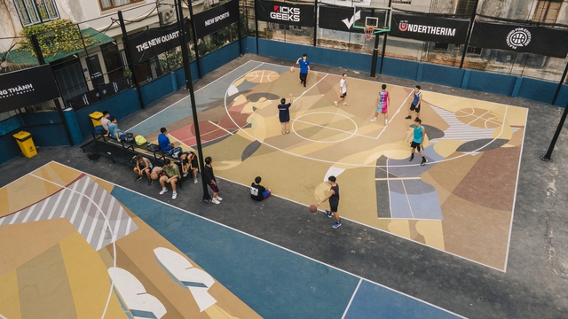 Ghé thăm sân bóng rổ đẹp nhất Hà Nội - khu sinh thái mới của &quot;giới trẻ&quot; Thủ đô - Ảnh 8.