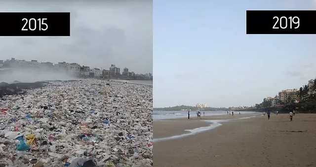 Chàng luật sư Ấn Độ dành 2 năm để dọn sạch hàng chục tấn rác trên bãi biển   - Ảnh 2.