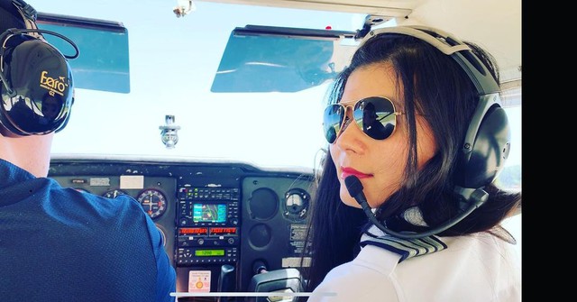 Nữ phi công Việt muốn bay vòng quanh thế giới: Vượt khó, chi tiền tỷ để sở hữu 10 tấm bằng - Ảnh 1.