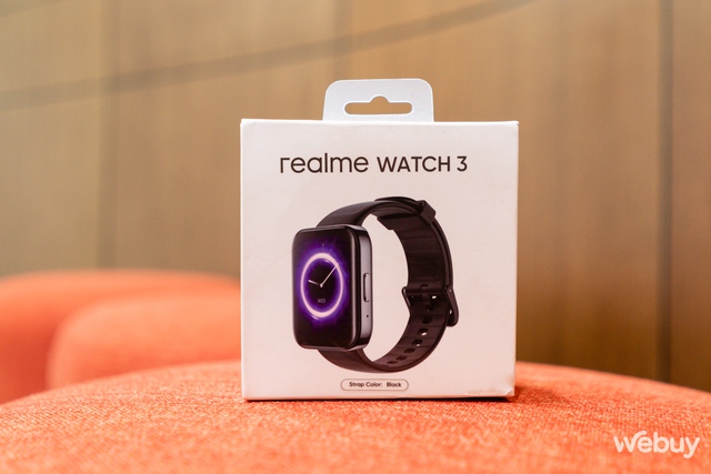 Mở hộp realme Watch 3: Thiết kế khá đẹp mắt, thời lượng dùng 7 tiếng, đầy đủ tính năng có cả nghe gọi - Ảnh 2.