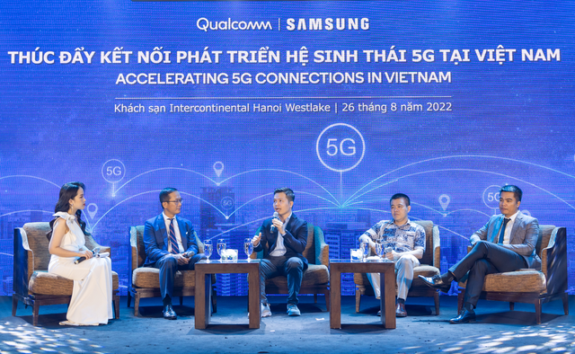 'Ông lớn' Samsung, Qualcomm bắt tay thúc đẩy 5G tại Việt Nam - Ảnh 1.