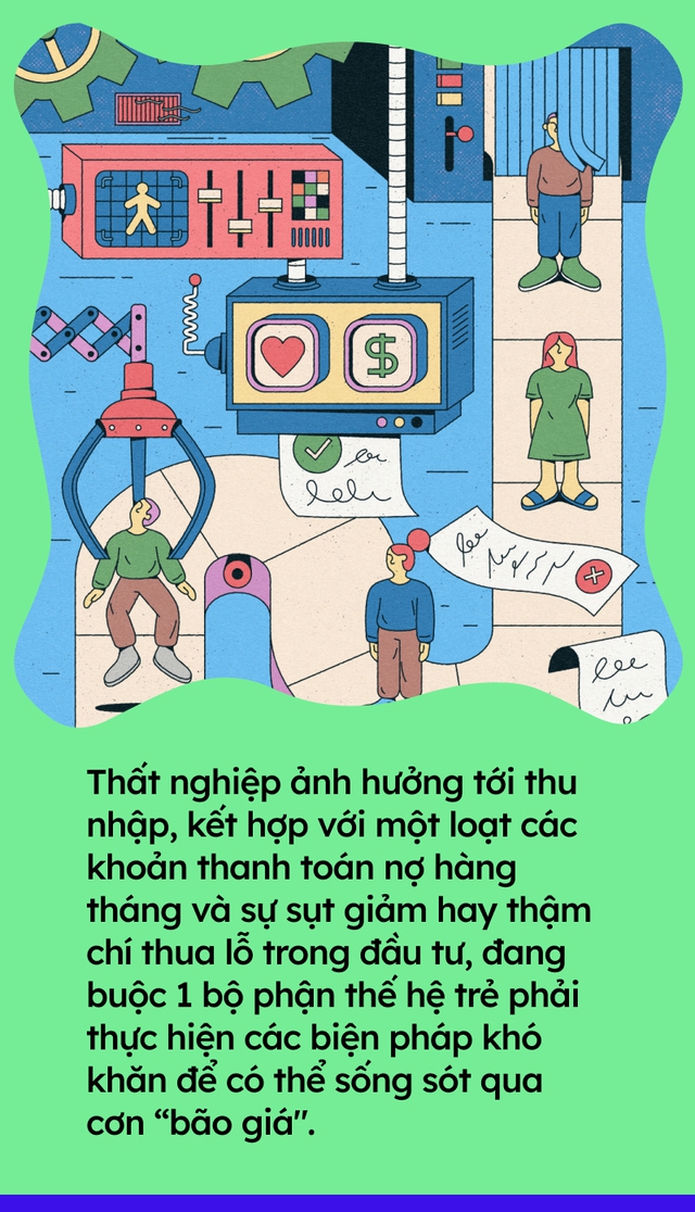 Những người trẻ Mỹ với gánh nặng nợ nần đang học cách đối mặt với &quot;bão giá&quot; - Ảnh 2.