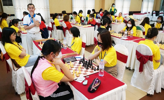 Bế mạc giải Cờ vua xuất sắc quốc gia 2022 - Ảnh 1. Bế mạc giải Cờ vua xuất sắc quốc gia 2022 - Ảnh 1.