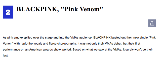 Vừa đạt thành tích Billboard, sân khấu Pink Venom tại VMAs của BLACKPINK lại khiến hai tờ báo âm nhạc nổi tiếng tranh cãi  - Ảnh 6.