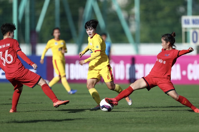 Khai mạc lượt đi giải bóng đá Nữ vô địch quốc gia 2022 - Ảnh 1.