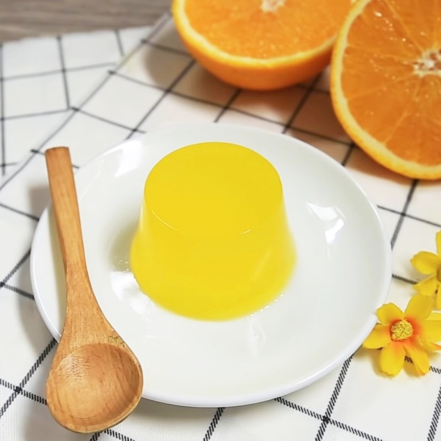 Thạch cam thơm mát tuyệt vời, làm dễ mà từ người lớn tới trẻ con đều thích! - Ảnh 4.